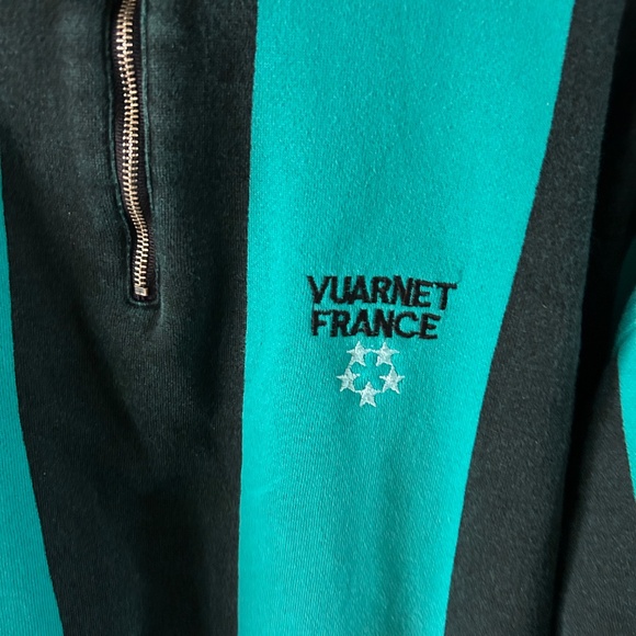 Men's Vintage Vuarnet Half Zipper Sweatshirt - Picture 3 of 4